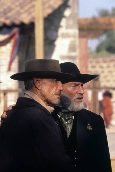 Král Lear z Texasu - Z filmu - Roy Scheider, Patrick Stewart