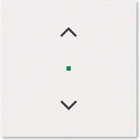Kryt 1násobný, symbol "žaluzie" ABB Levit M 6220H-A01002 68 perleťová