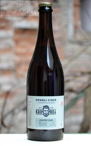 Cider jablečný 0,7l » Česká republika | Kauboy | polosuché » Vinotéka u zámku