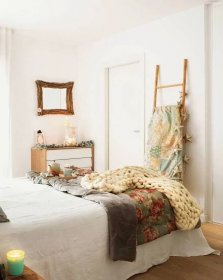 Interiér ložnice ve stylu Provence