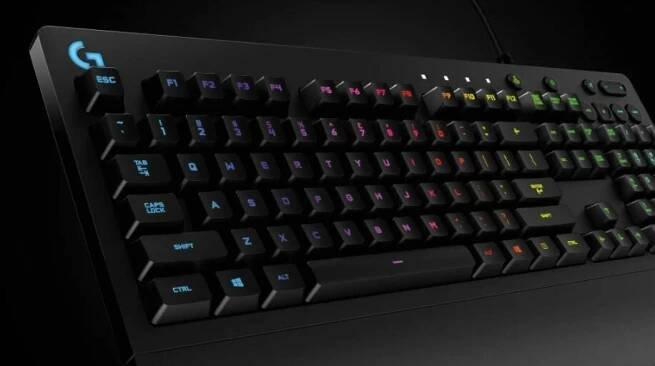 Klávesnice Logitech Gaming G213 Prodigy, CZ/SK (920-010738) černá | DATART