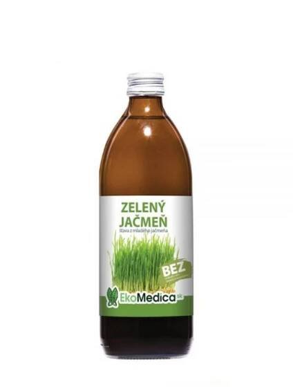 EkoMedica Zelený ječmen 99,8% šťáva