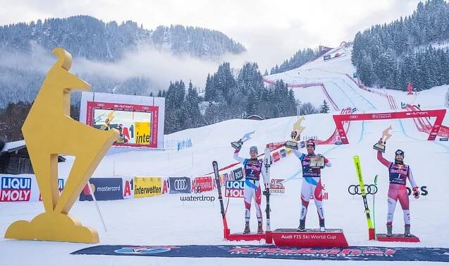 Sjezd v Kitzbühelu muži, Streif: sjezdovka Hahnenkamm, profil