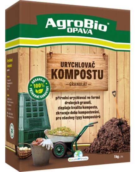AgroBio Opava Urychlovač kompostu granulát 1 kg