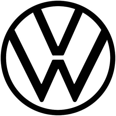 Logo Zwart NOBG Volkswagen