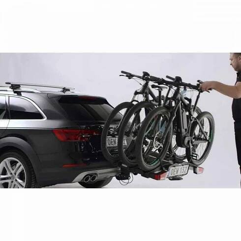 Nosič na tažné zařízení na 3 kola / elektrokola Thule EasyFold XT 3 - sklopný skládací | Filson Store