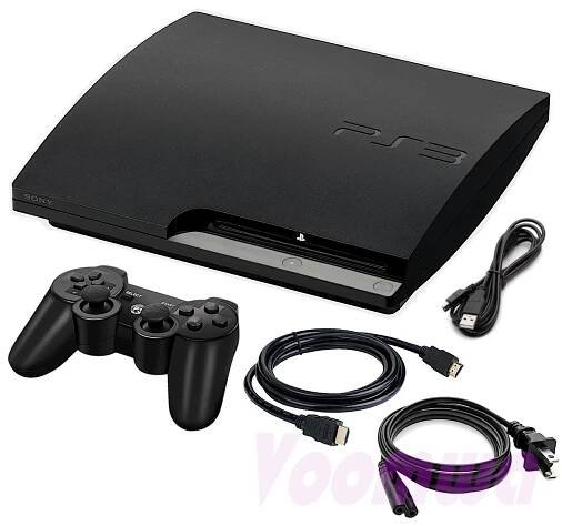 Konzole Sony PlayStation 3 PS3 Slim + 120GB 160GB 320GB 500GB + USA - Obrázek 5 z 6