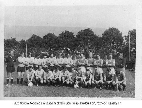 1971 - oslavy 50 let kopané | FK Kopidlno