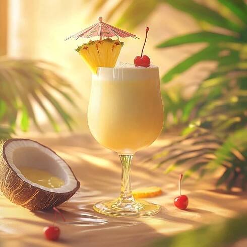 recept na Piña Coladu