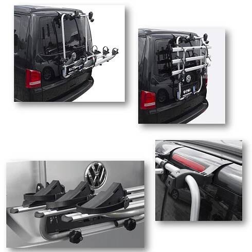 Držák na kolo na klopu Menabo Shadow 3 Jízdní kola VW Transporter T5 2003-2015 Model Shadow