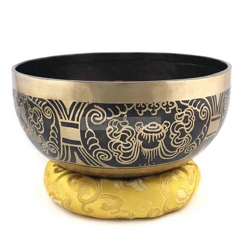 Tibetská misa Engraved Grand 1173g