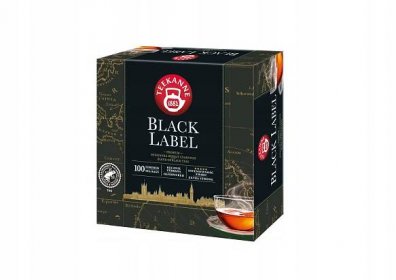 čaj Teekanne Black Label 200g 100 sáčků