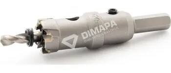 19 mm TCT Tvrdokový korunkový vrták do kovu/nerezu DIMAPA vykružovák