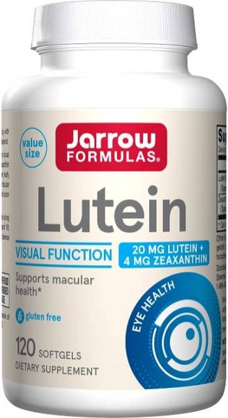 Jarrow Formulas Lutein Softgels, 120ct Bottle