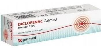 DICLOFENAC GALMED DRM 10MG/G GEL 1X120G