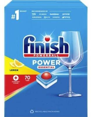Finish Power Essential Lemon Tablety do myčky 70 ks