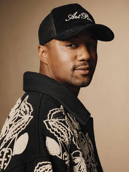Jessie T. Usher poses in a glam shoot.