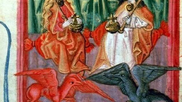 Jan Zhořelecký a jeho rodina, otec Karel IV. bratři Václav IV. a Zikmund Lucemburský
