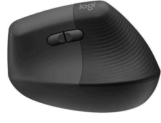 Logitech Lift, vertikální ergonomická myš - grafitová | SUNTECH Computer - prodej počítačů, elektroniky a spotřebního materiálu