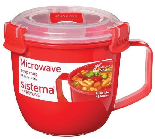 Sistema Microwave 41692 565 ml červený od 122 Kč