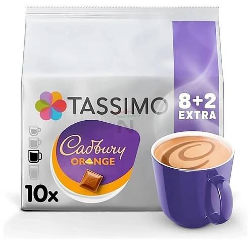 Tassimo Cadbury Orange horká čokoláda 8 ks ⇒ 149 Kč - Kávové kapsle pro TASSIMO