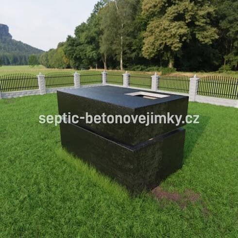 modulární betonový sklep s horním vchodem