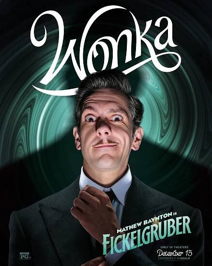 Wonka Movie Posters: Timothée Chalamet, Olivia Coleman & Hugh Grant