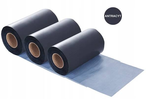 BITAPE Pokrývačská bitúmenová páska 150 mm x10mb Antracit Izoluje strechu Stav balenia originálne
