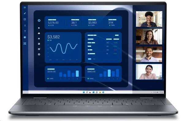 DELL NTB Latitude 9450/U7 165U/32GB/1TB SSD/14\" QHD+ Touch/2-in-1/IR Cam & Mic/WLAN/vPro/Backlit Kb/W11 Pro/3Y PS NBD