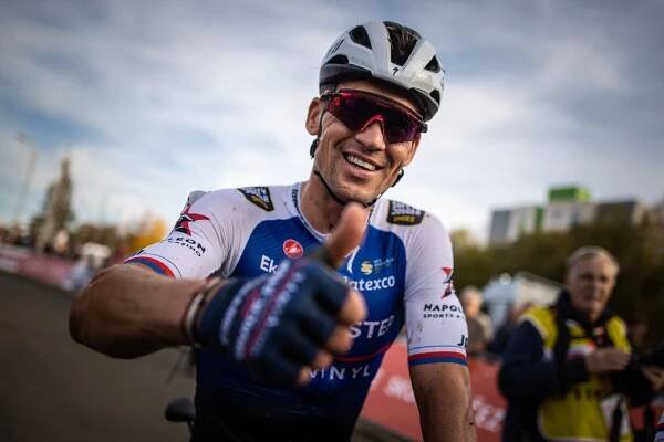 Fotoreportáž: Cyklokros v Táboře? Václav Ježek na stupních, nadšený Zdeněk Štybar | We Love Cycling - Česká republika