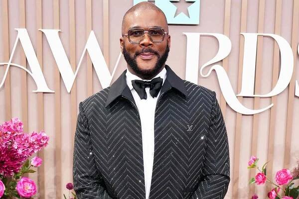 Tyler Perry attends the 2025 BET Awards at Peacock Theater on June 09, 2025 in Los Angeles, California