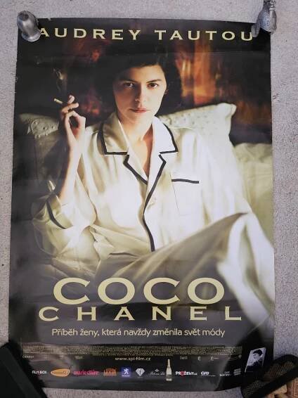 Filmový plakát na film"Coco Chanel☆rok 2009 - Starožitnosti a umění