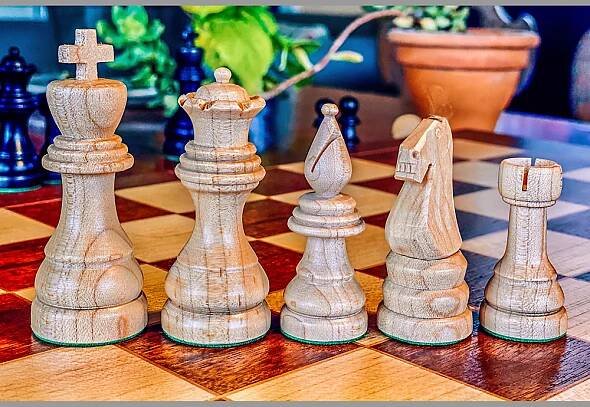 Chess Set and Board - Kurt Meyer Fine Woodworking