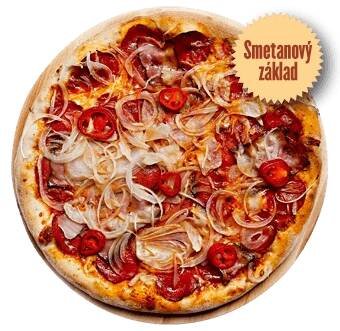 Pizza Lux Šenk - smetanová