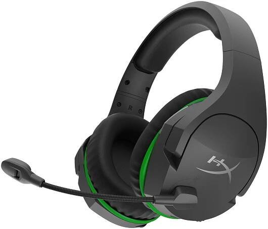 HyperX CloudX Stinger Core - Wireless Gaming Headset - Xbox (Black-Green) (4P5J0AA)