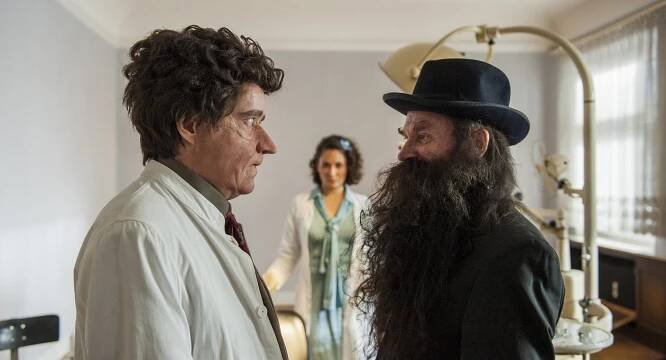 00 Schneider: Im Wendekreis der Eidechse - Z filmu - Helge Schneider, Sergej Gleitmann