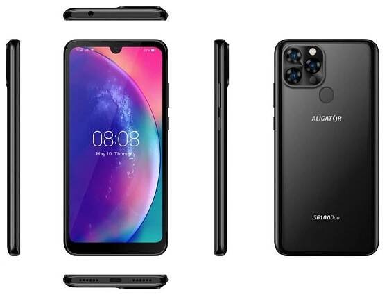 Mobilní telefon Aligator S6100 černý