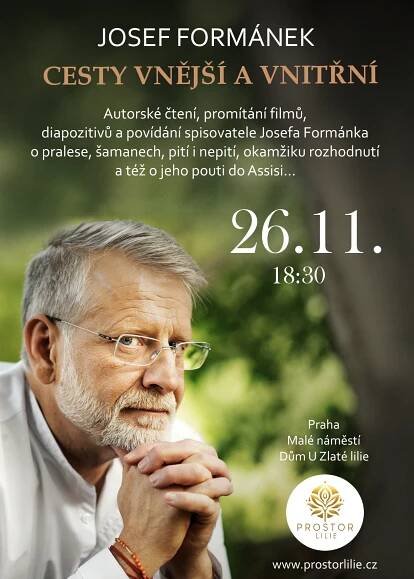 Josef Formánek – Cesty vnější a vnitřní – Prostor Lilie