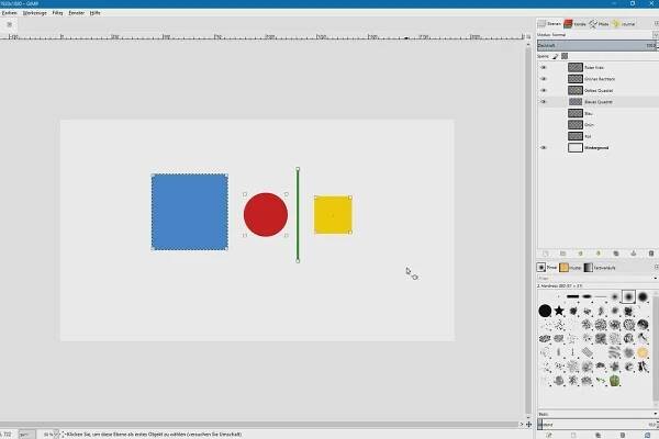 Úprava fotografií s programem GIMP: tutoriál pro začátečníky - Nástroj pro vyrovnání - 31.