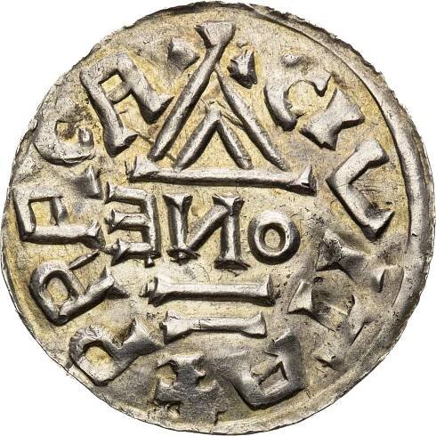 Boleslav II. (967–999), denár-1-2