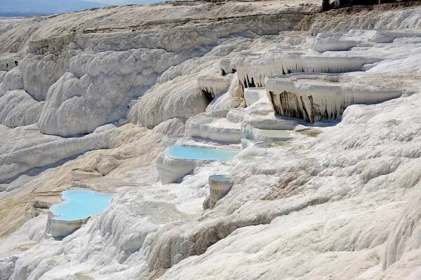 Přírodní termální lázně Pamukkale v Turecku - koupání + vstupné Lázně a wellness