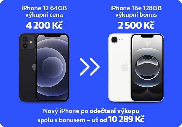 Vyměňte starý telefon za nový iPhone