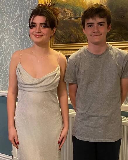 Maia and Elijah Osbourne from a post dated September 16, 2023. | Source: Instagram/louise_osbourne