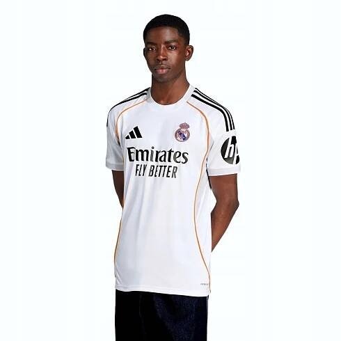 Tričko adidas Real Madrid 25/26 Home bílé JJ1931 vel. L Kód výrobce JJ1931