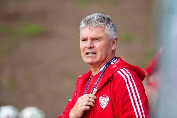 Fotbalové utkání mezi SFK Vrchovina Nové Město na Moravě a FC Viktoria Otrokovice.