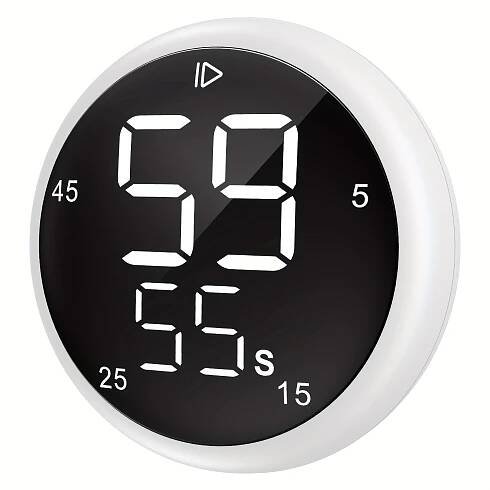 item picture digitial kitchen timer smart productivity countdown with magnetic desk timer in classroom adhd for kids with 5 15 25 45  shortcut setting