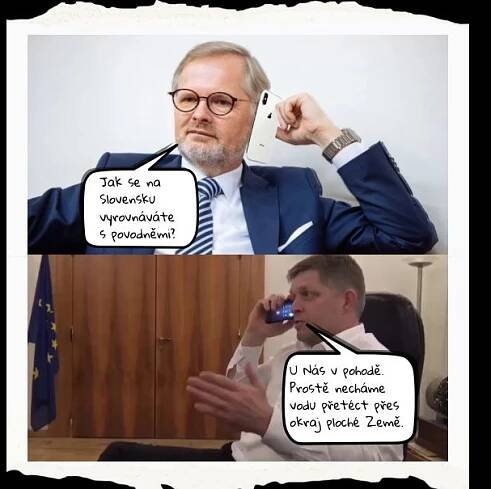 Fico radí Fialovi s povodněmi