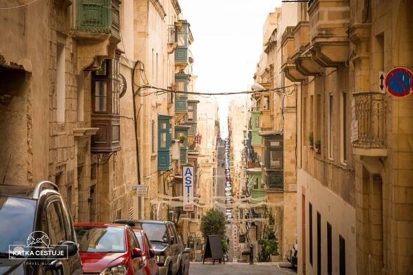 historicke mestecko Valetta kouzelna ulicka malta