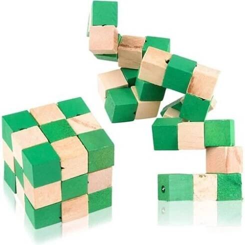 Wooden Snake Cube - Image 4