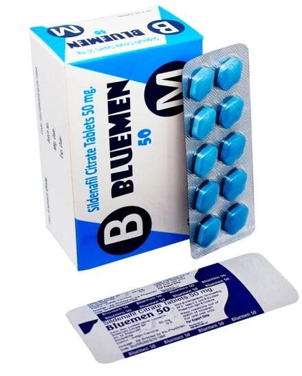 Bluemen 50 (Sildenafil Citrate 50mg)